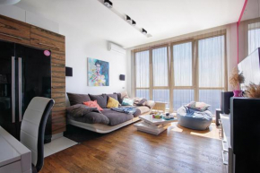 Panoramic sea view 2BR luxury sauna jacuzzi apartments Arcadia